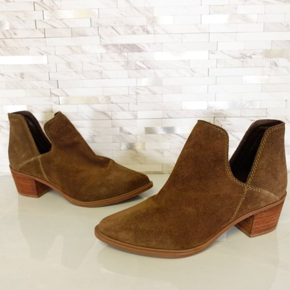 Vintage Western Boho Steve Madden Shoes‎ Womens 6 Brown Leather Indie Boots